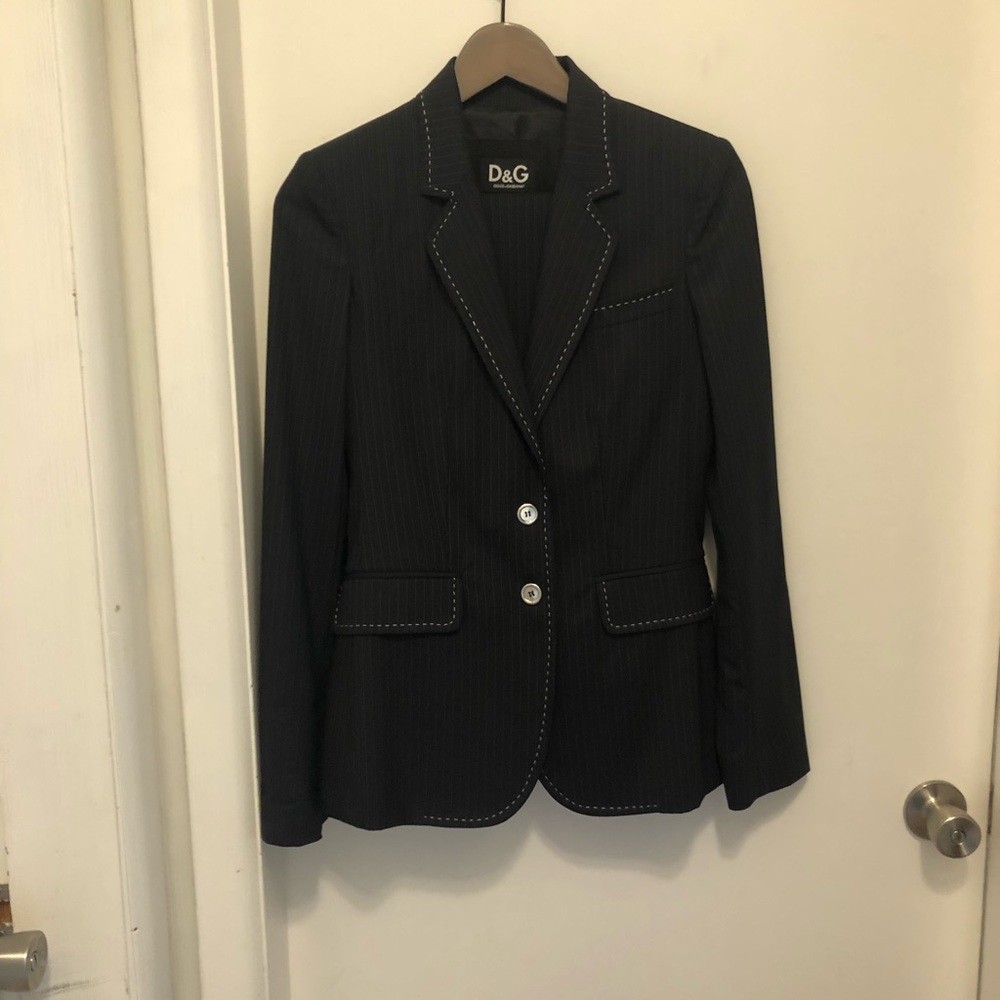 D&G (Dolce&Gabanna) Navy Pinstripe Suit - repeat post!